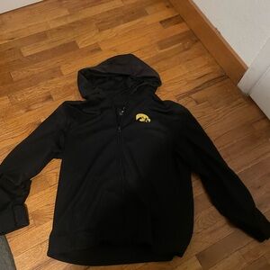 Top of the World Black Jacket with Yellow Accents